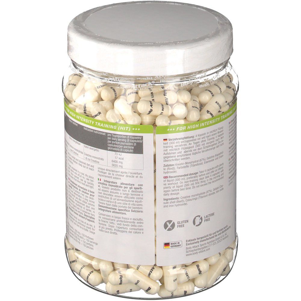 Body Attack 100 % Pure Creatine