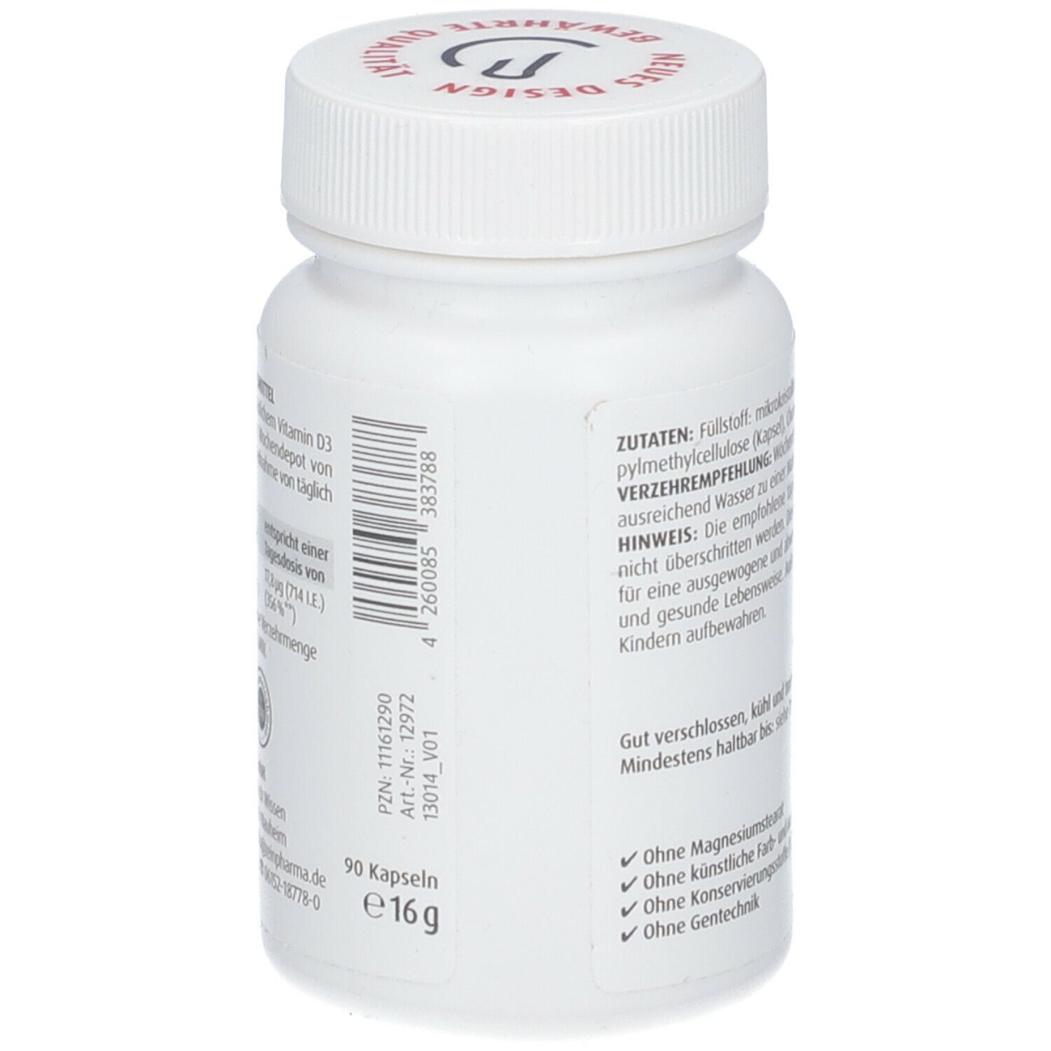 ZeinPharma® Vitamin D3 Kapseln 5000 I.E.