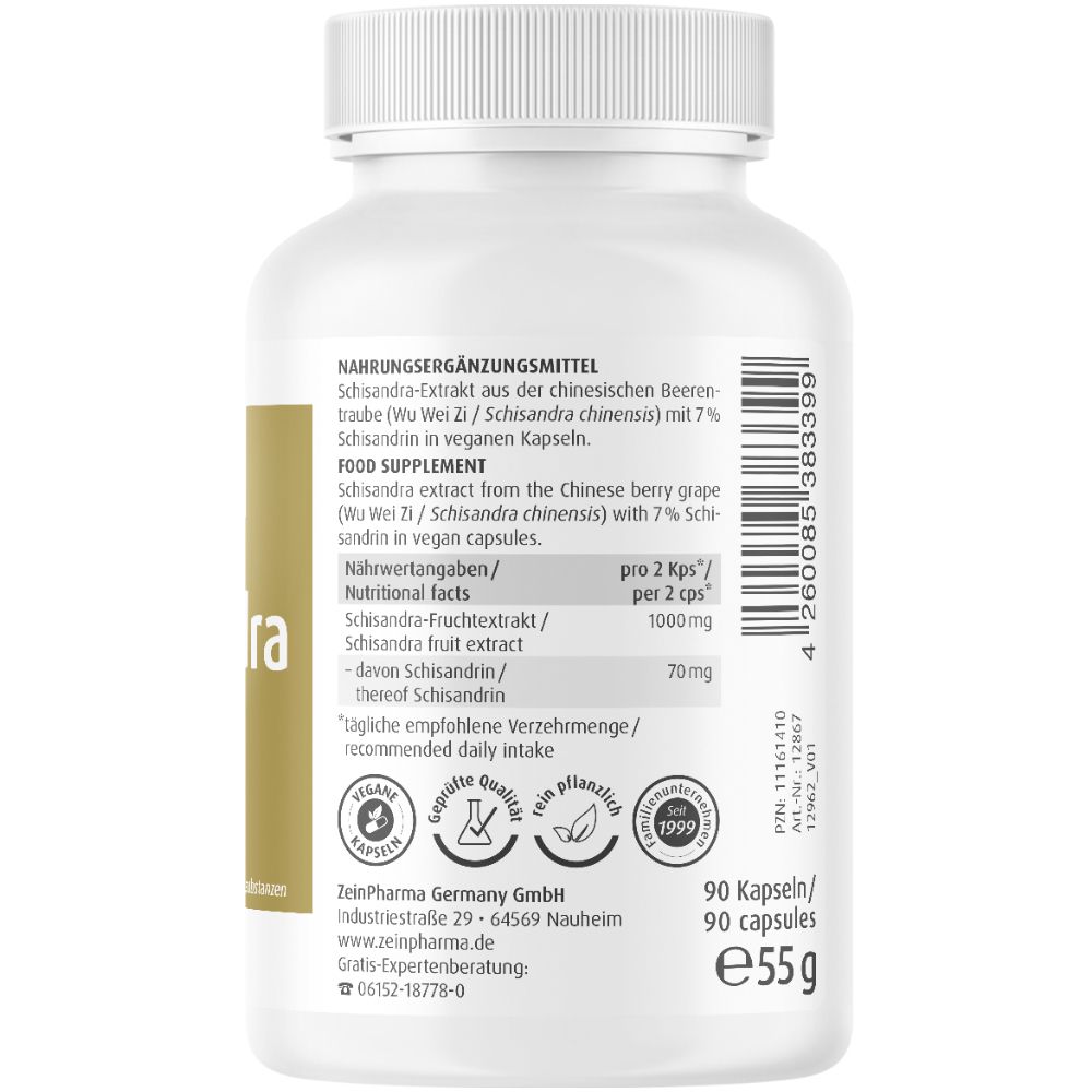 ZeinPharma® Schisandra 500 mg