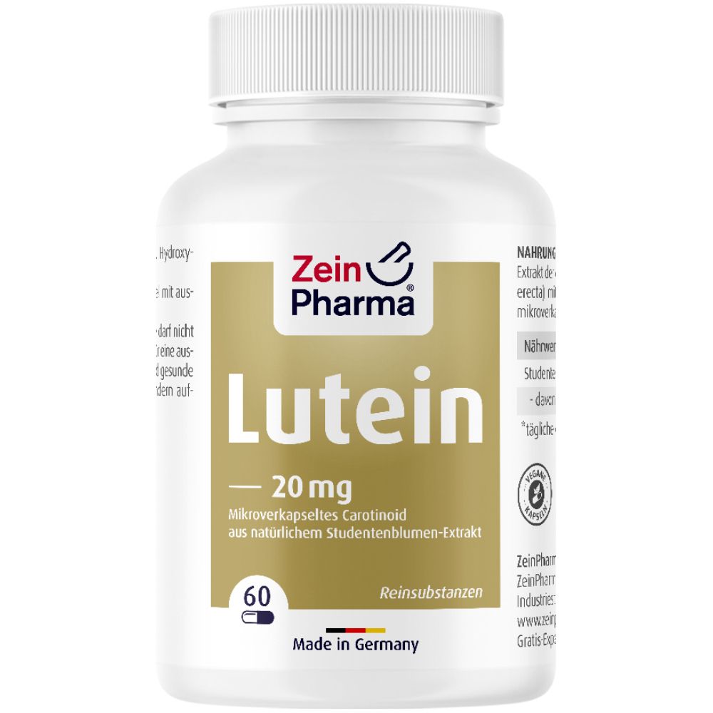 ZeinPharma® Lutein Kapseln 20 mg ZeinPhama