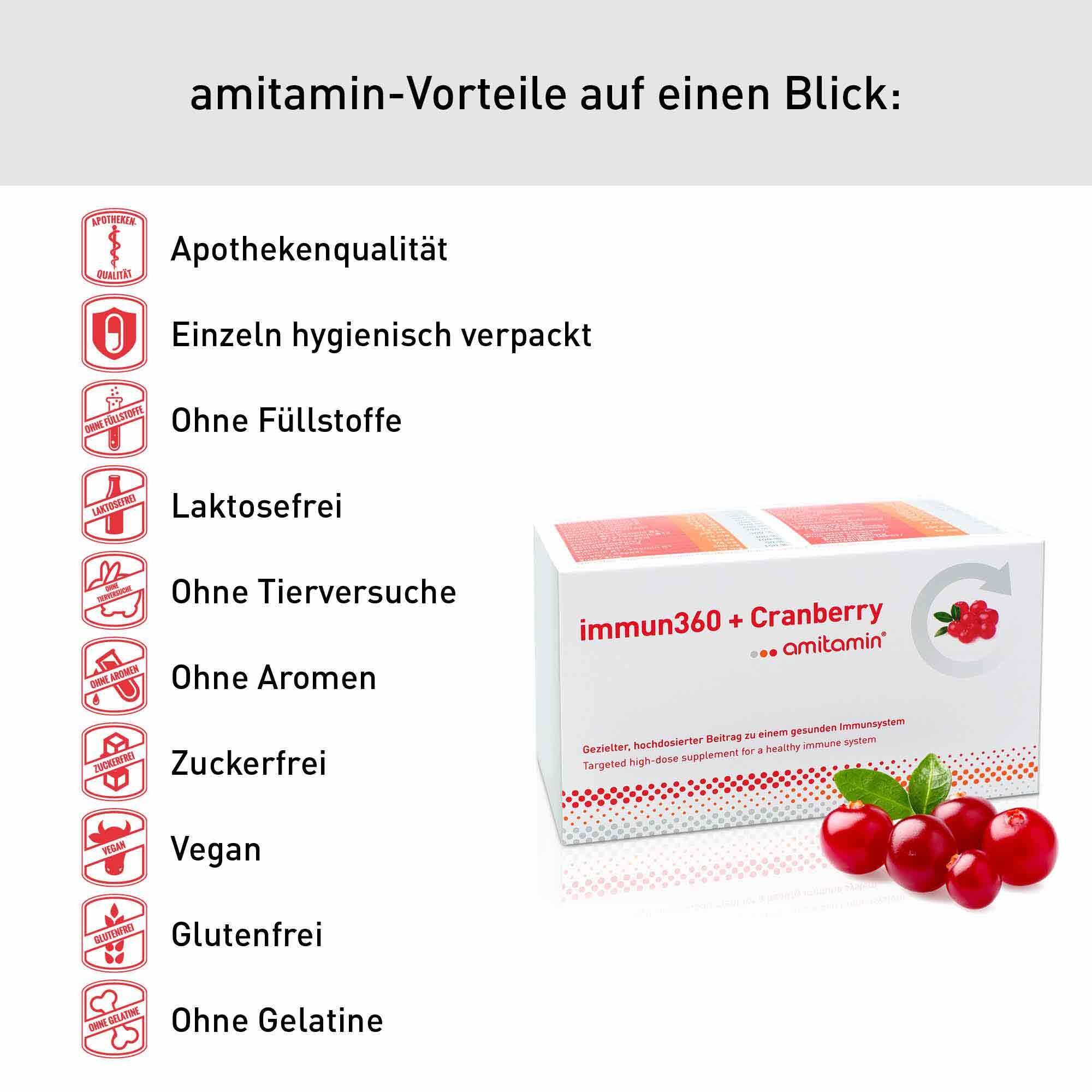 amitamin immun360 + Cranberry