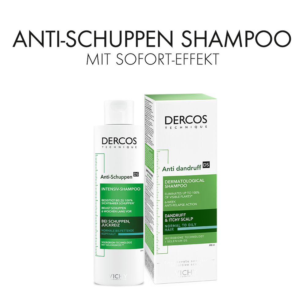 Vichy Dercos Anti-Schuppen Shampoo für normale bis fettige Kopfhaut