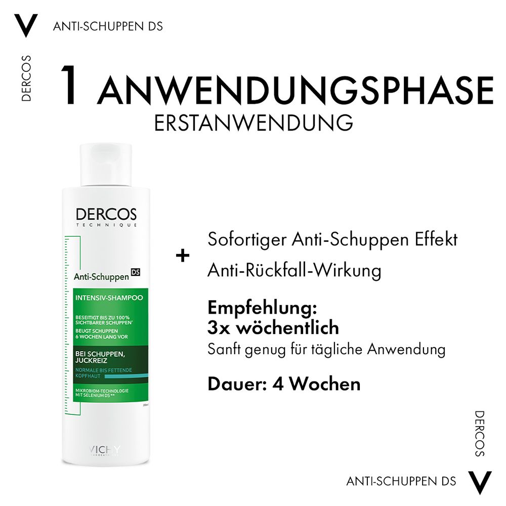 Vichy Dercos Anti-Schuppen Shampoo für normale bis fettige Kopfhaut