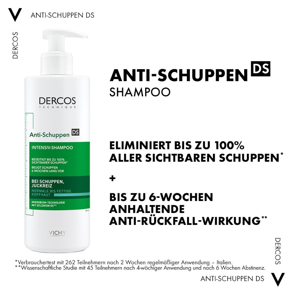 Vichy Dercos Anti-Schuppen Shampoo für normale bis fettige Kopfhaut