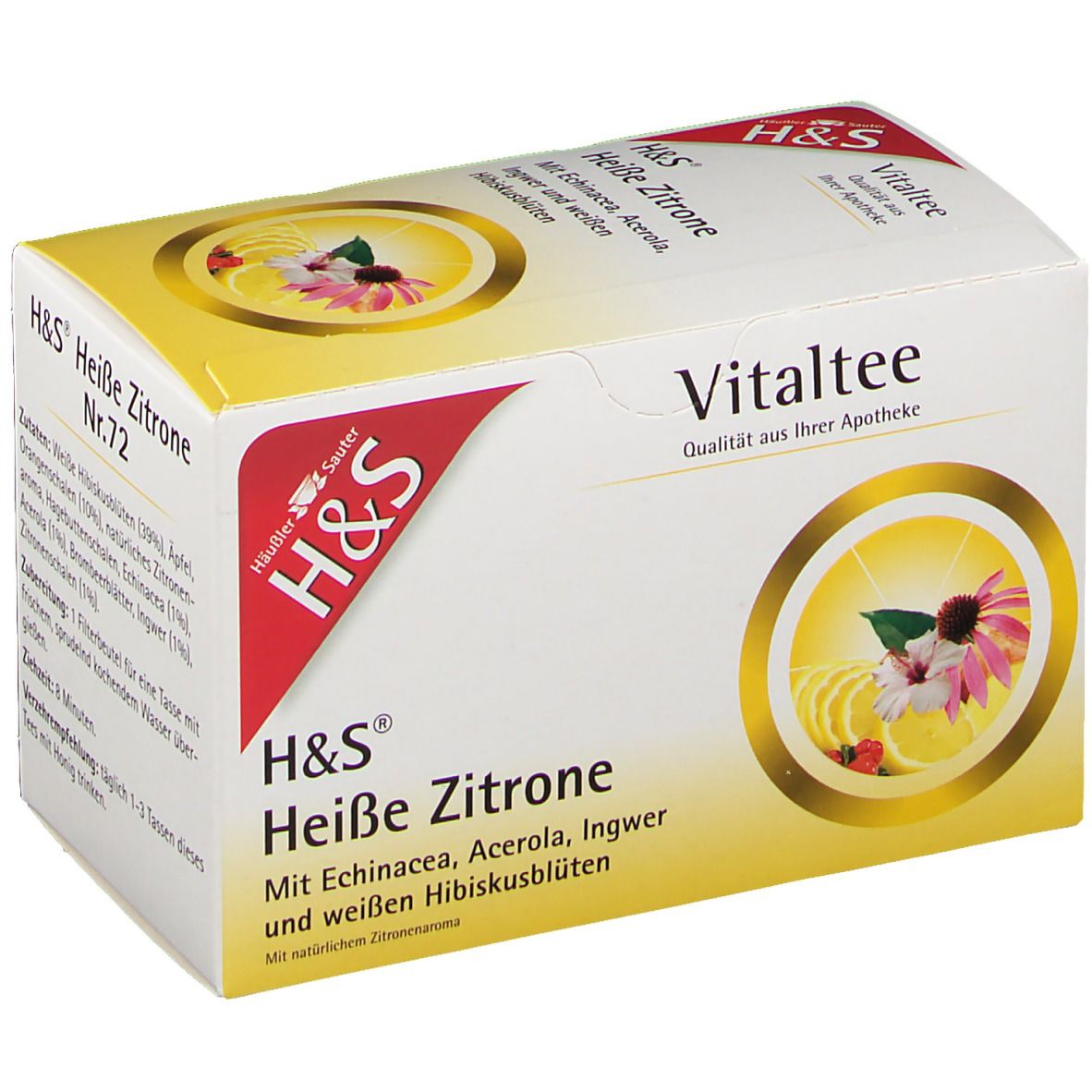 H&S Heiße Zitrone Vitaltee Nr. 72