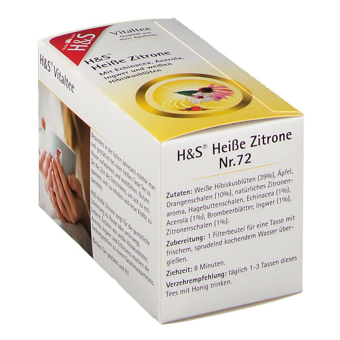 H&S Heiße Zitrone Vitaltee Nr. 72
