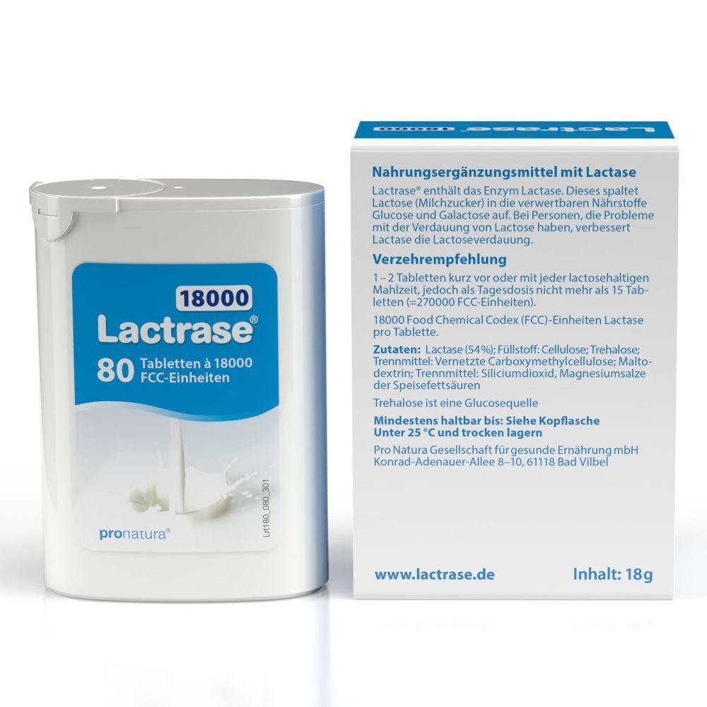 Lactrase® 18000 FCC Klickspender