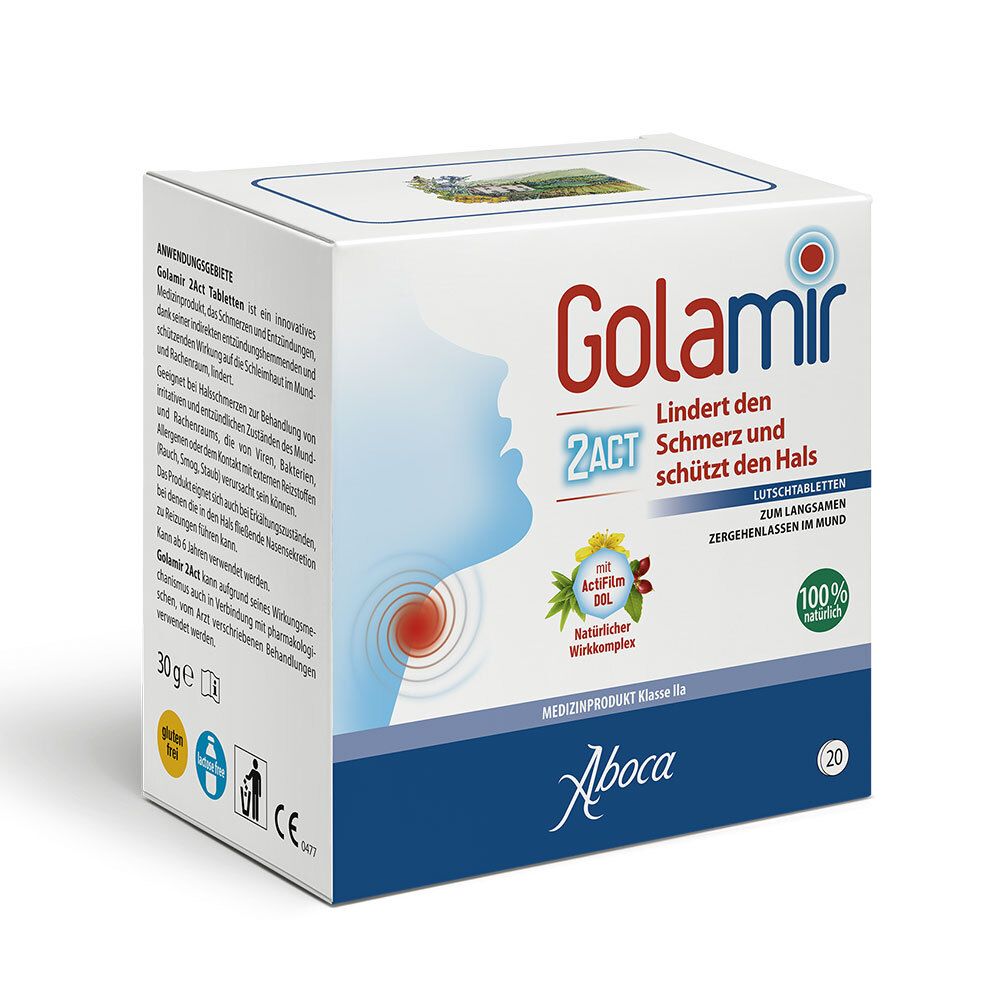 Golamir 2Act Halslutschtabletten