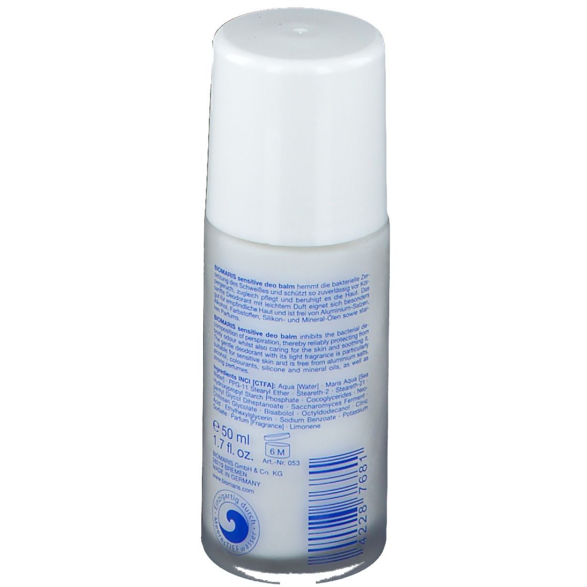 BIOMARIS® sensitive deo balm