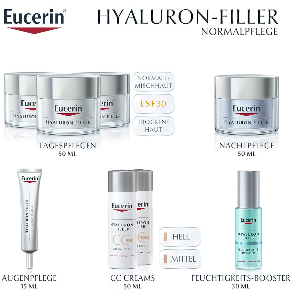 Eucerin® HYALURON-FILLER CC Cream Hell