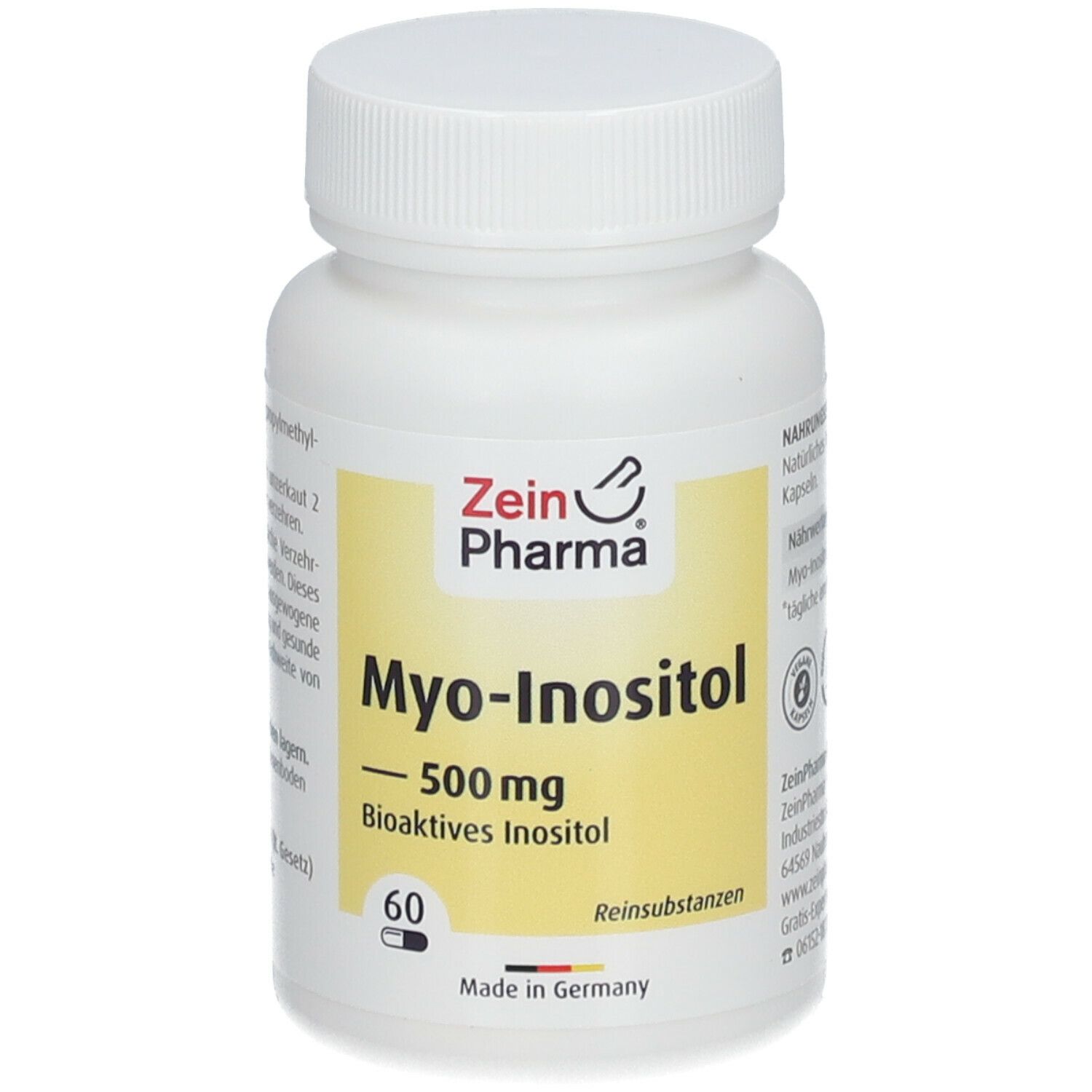 Myo-Inositol Bioactif – 60Vcaps Zein Pharma – LabzNutrition