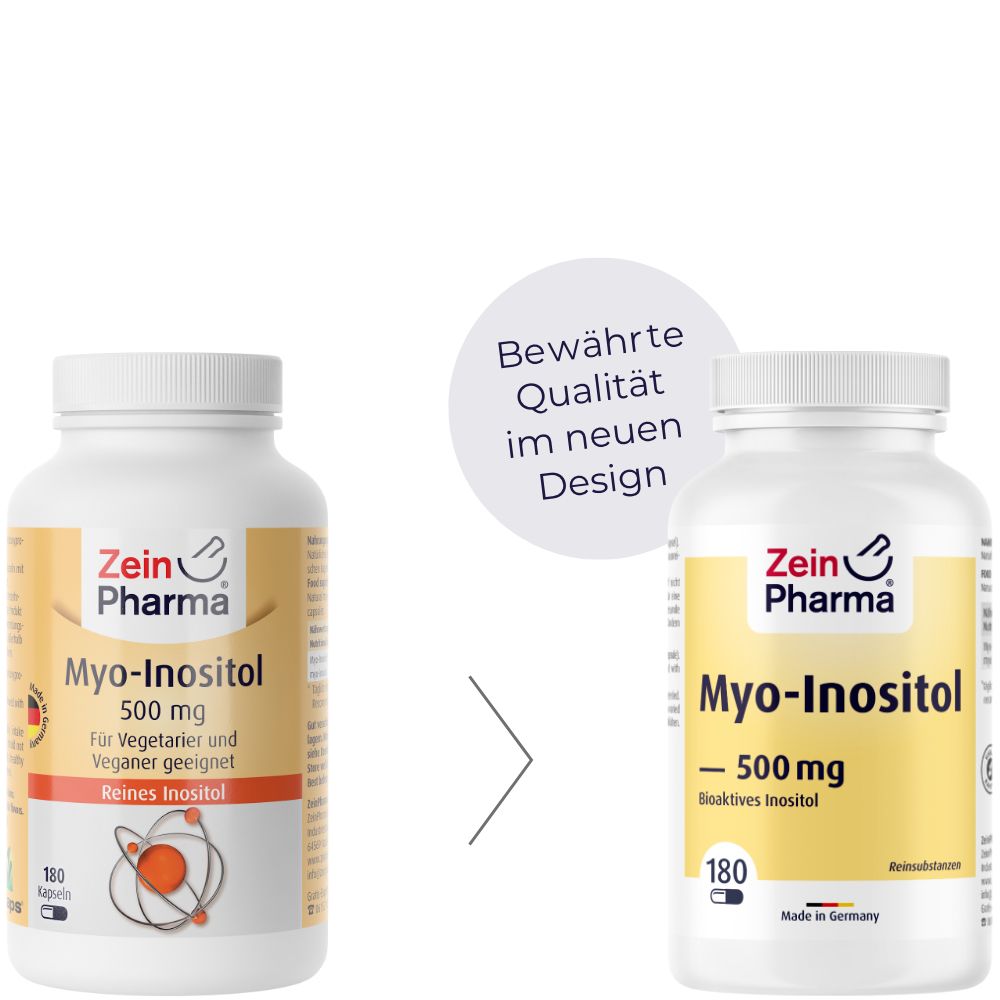 ZeinPharma® Myo Inositol Kapseln 500 mg