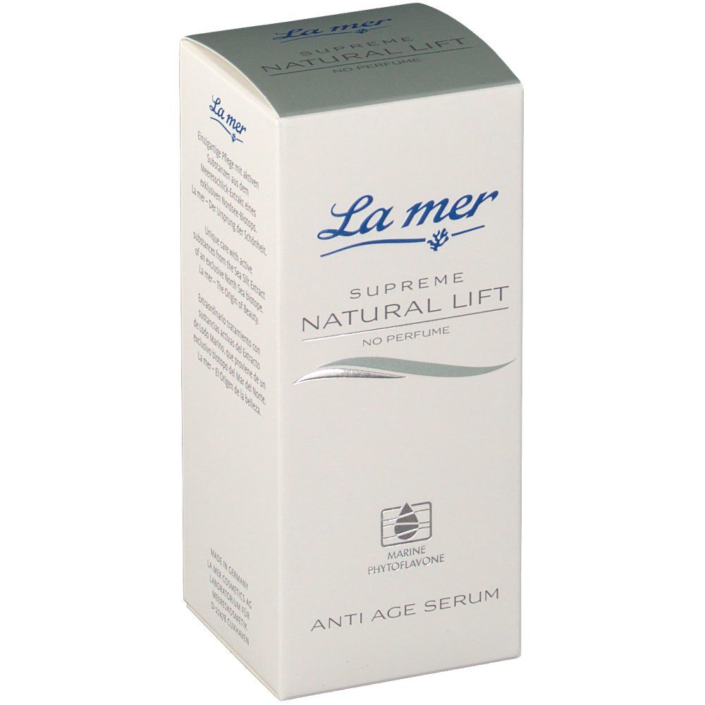 La mer SUPREME Natural Lift Anti Age Serum ohne Parfum