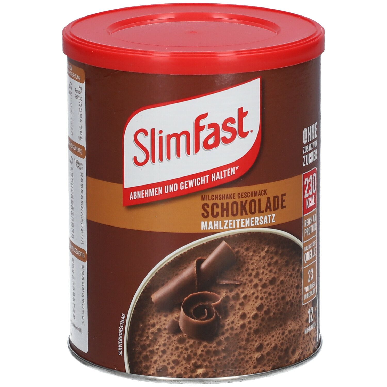 Slim Fast Milchshake-Pulver Schokolade