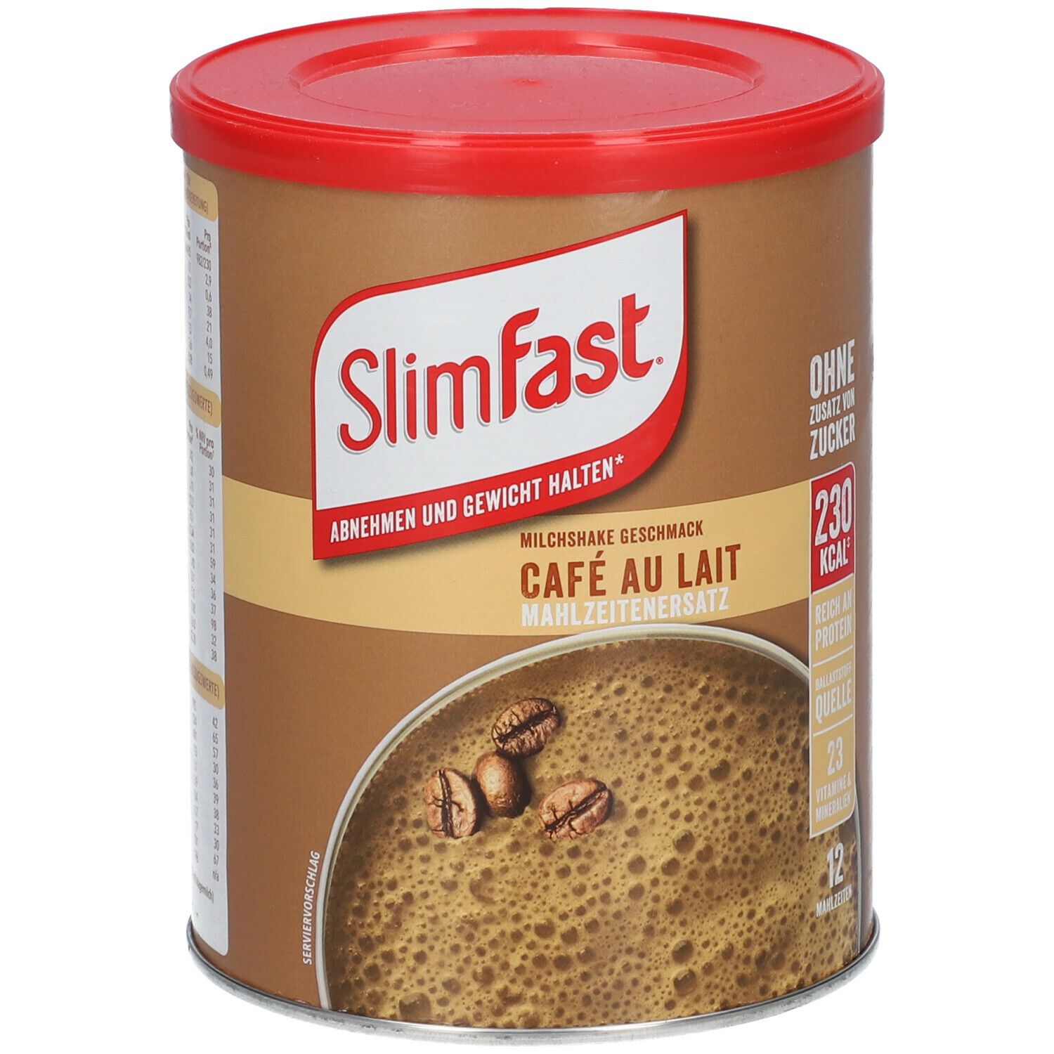 Slim Fast Milchshake-Pulver Café au lait