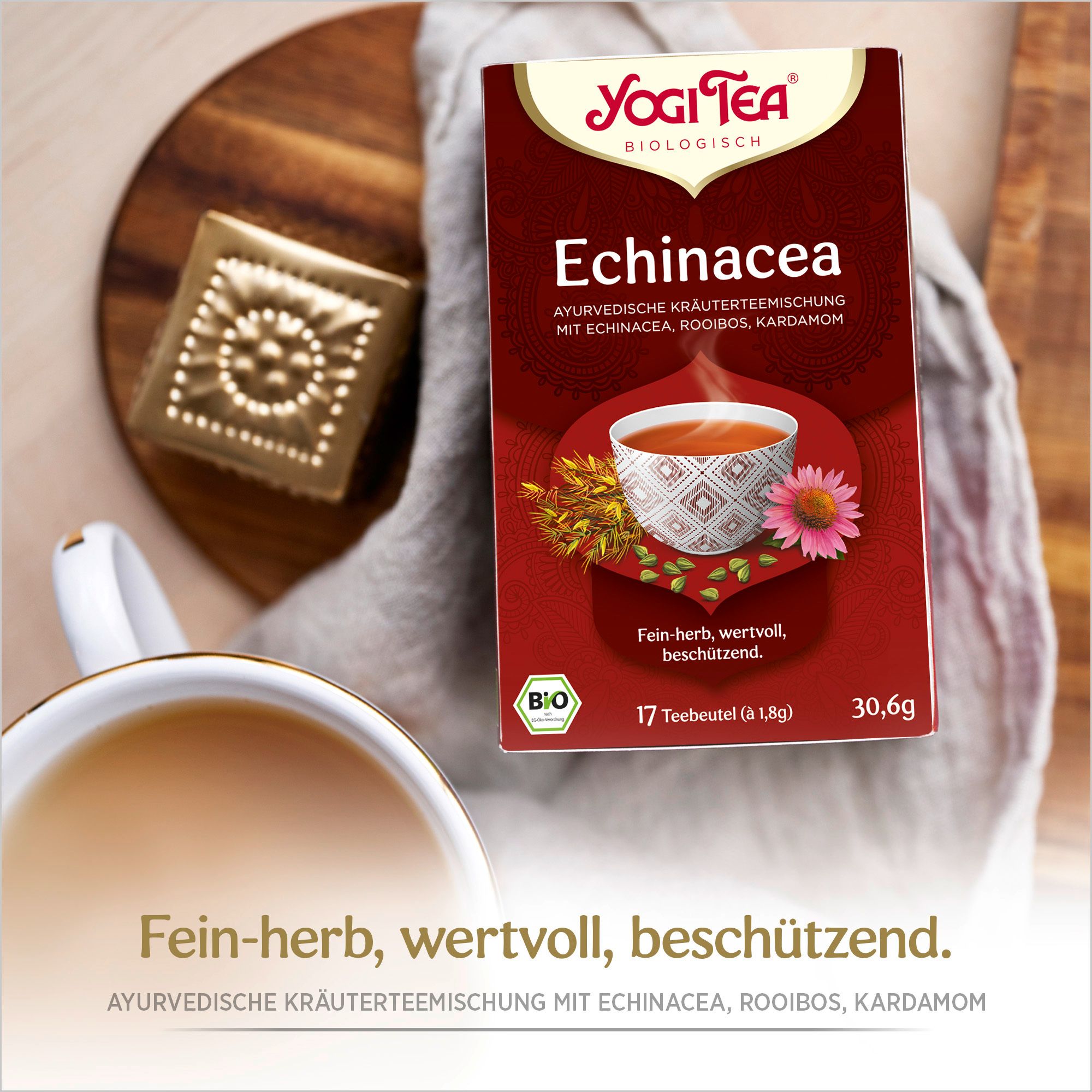 YOGI TEA® Echinacea, Bio Kräutertee