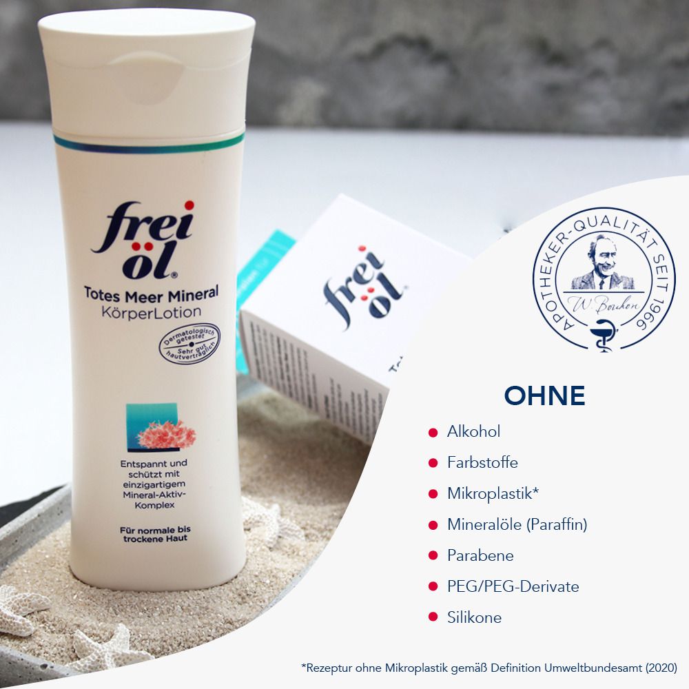frei® öl Totes Meer Mineral KörperLotion
