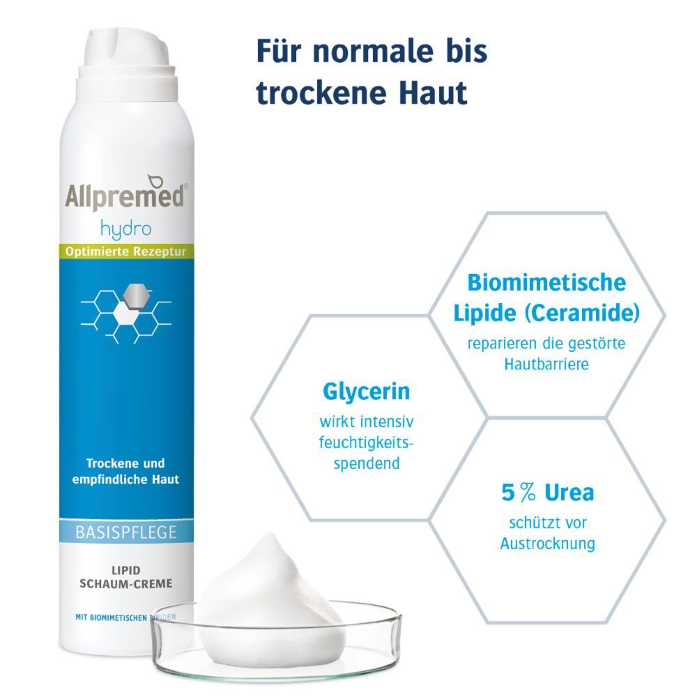 Allpremed® hydro Original Schaum-Creme BASIS