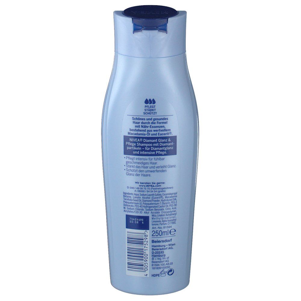 NIVEA® Diamant Glanz & Pflege Shampoo