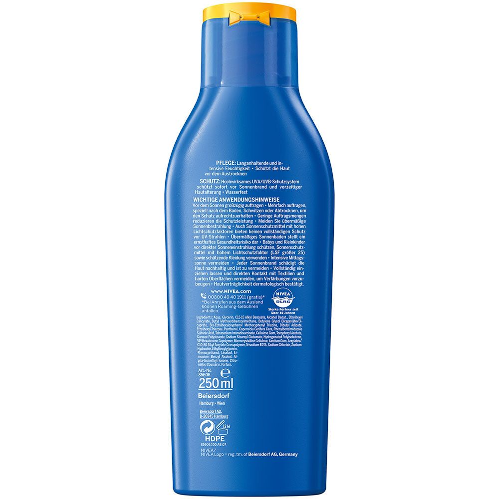 NIVEA® SUN Pflegende Sonnenmilch LSF 30