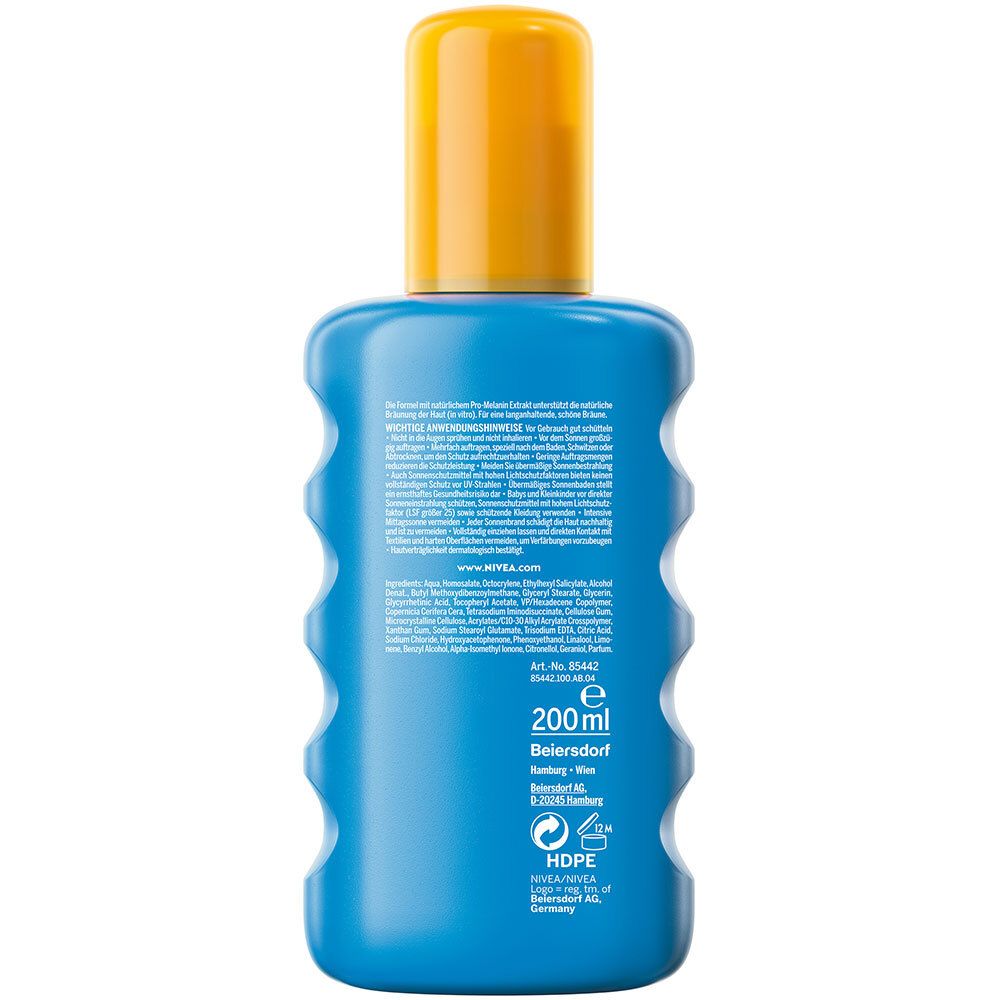 NIVEA® Sun Schutz & Bräune Sonnenspray LSF 20
