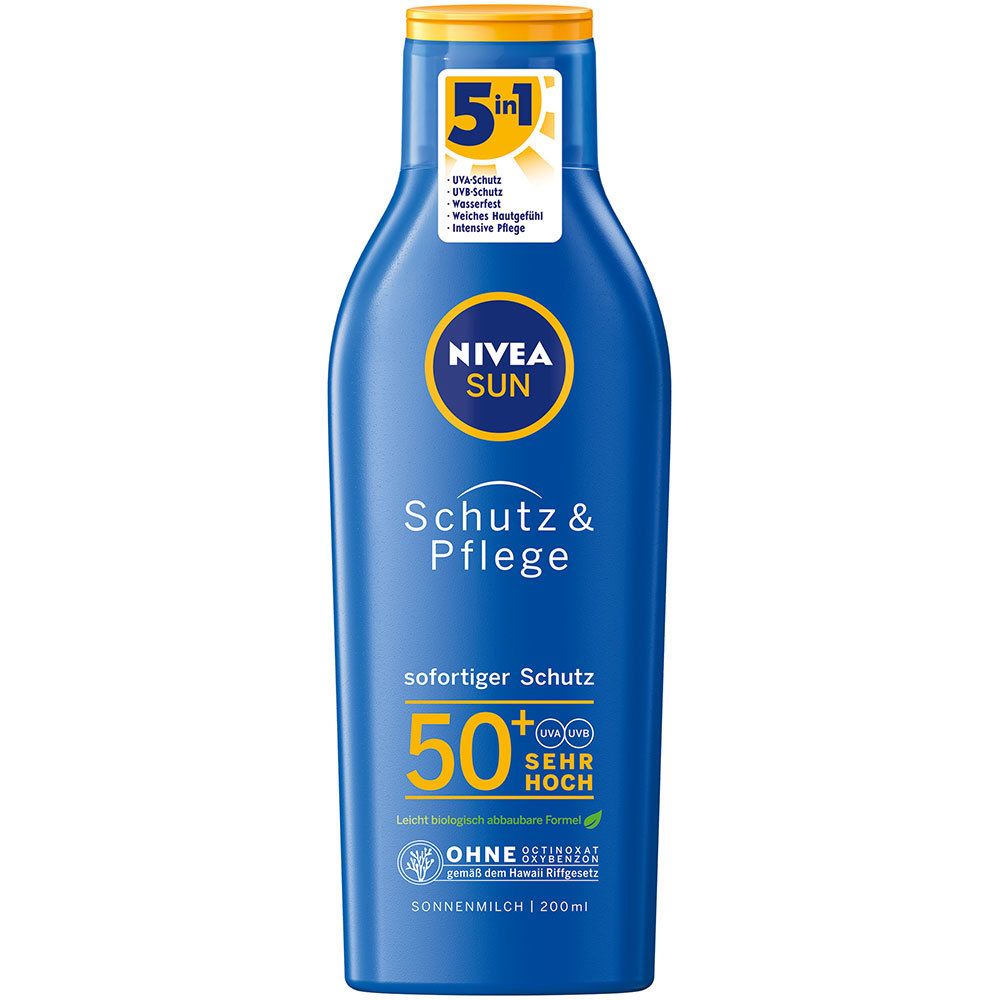 NIVEA® SUN Pflegende Sonnenmilch LSF 50+