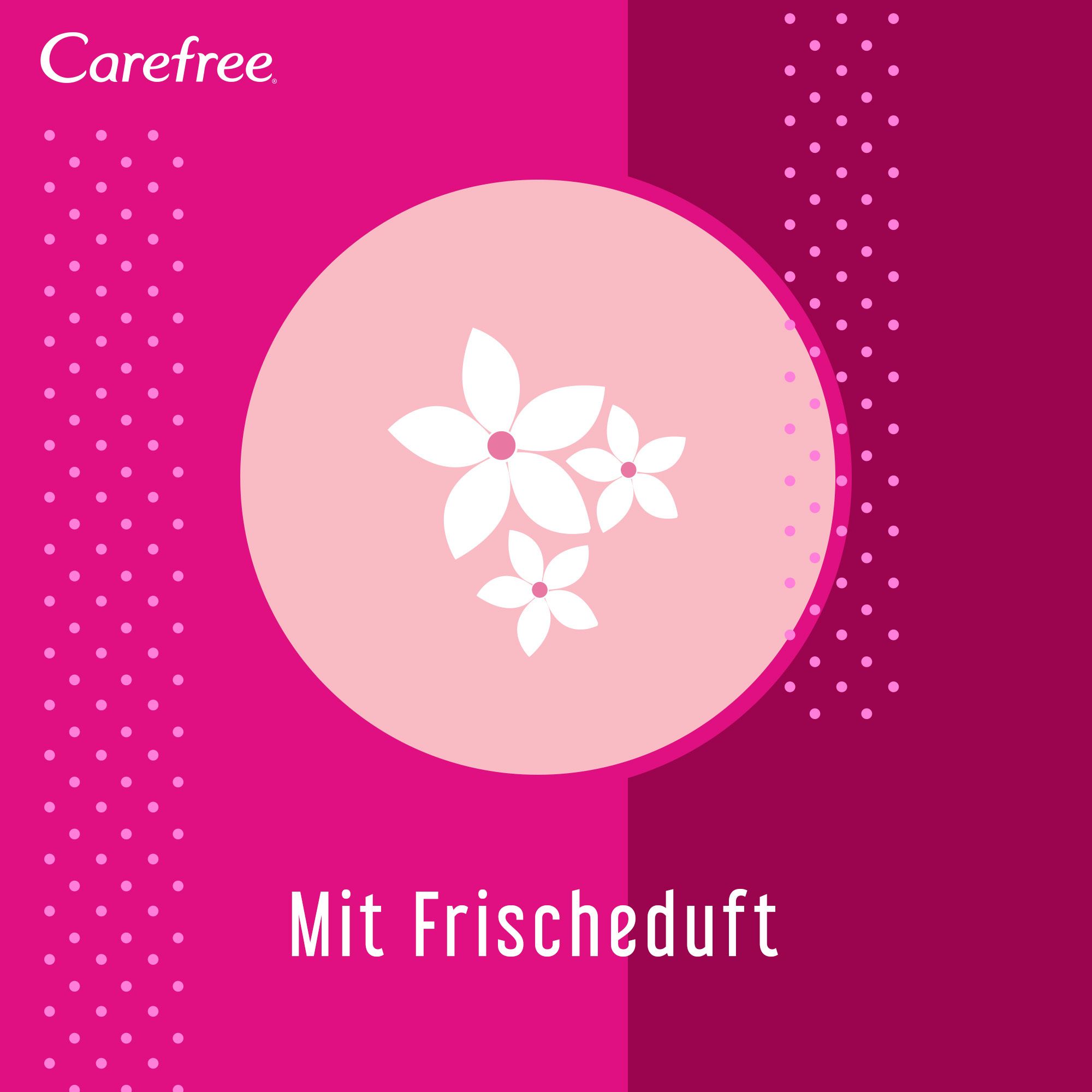 CAREFREE® plus long mit Frischeduft