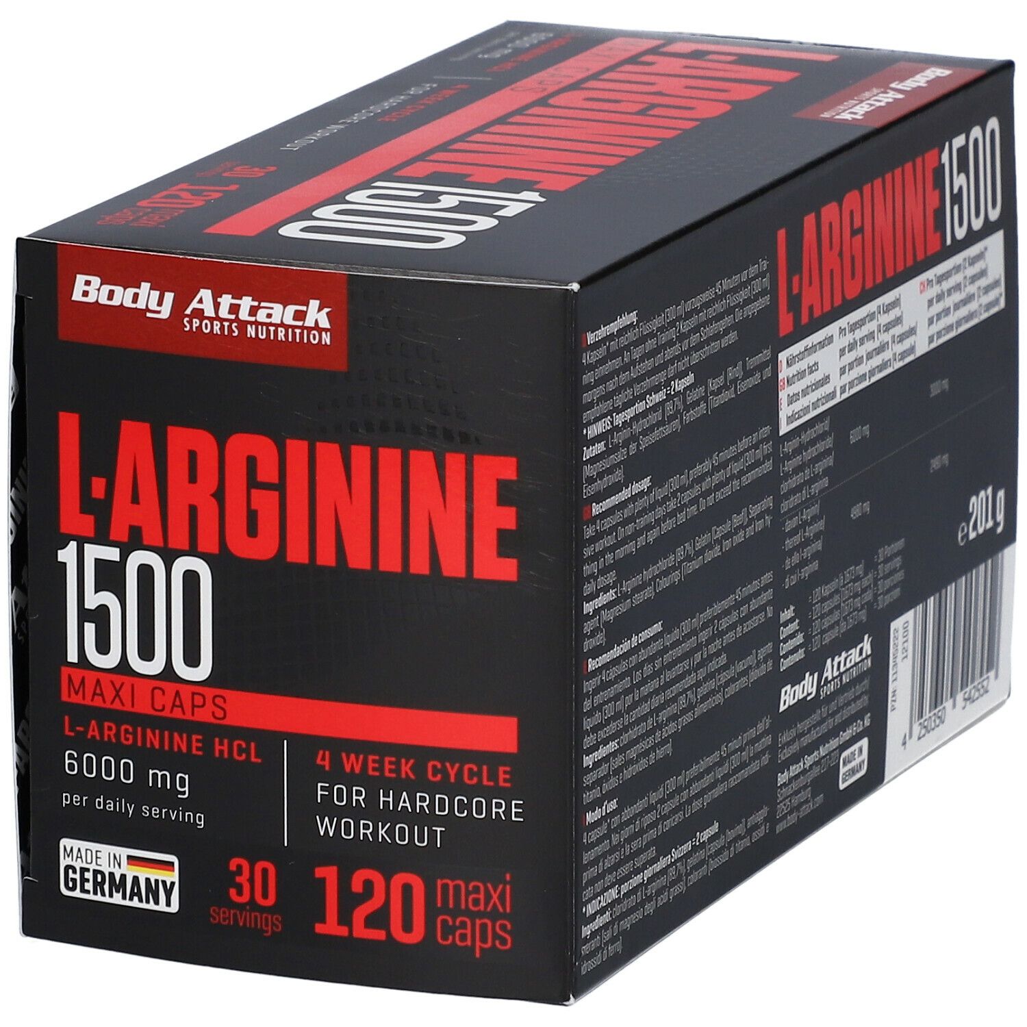 Body Attack L-Arginine 6000