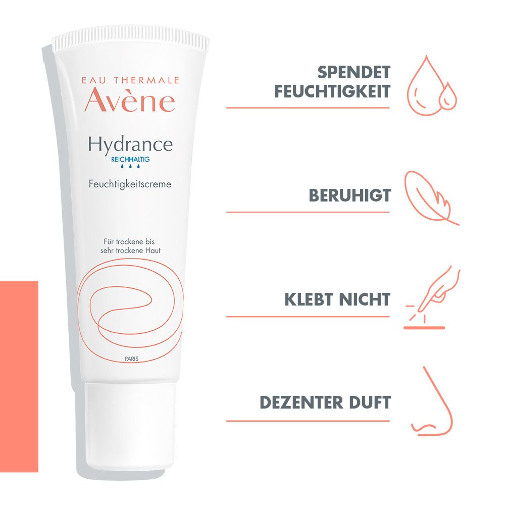 Avène Hydrance reichhaltige Feuchtigkeitscreme 40 ml - intensive Feuchtigkeitspflege