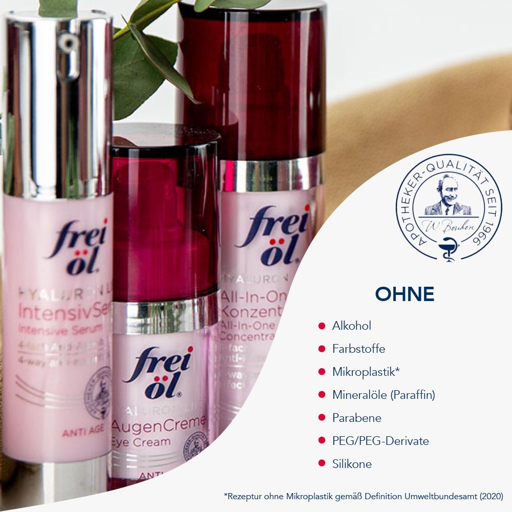 frei öl® ANTI AGE HYALURON LIFT All-In-One Konzentrat