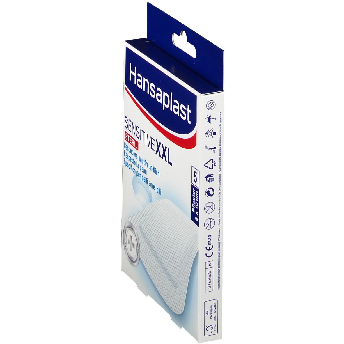 Hansaplast Sensitive XXL Pflaster 8 x 10 cm