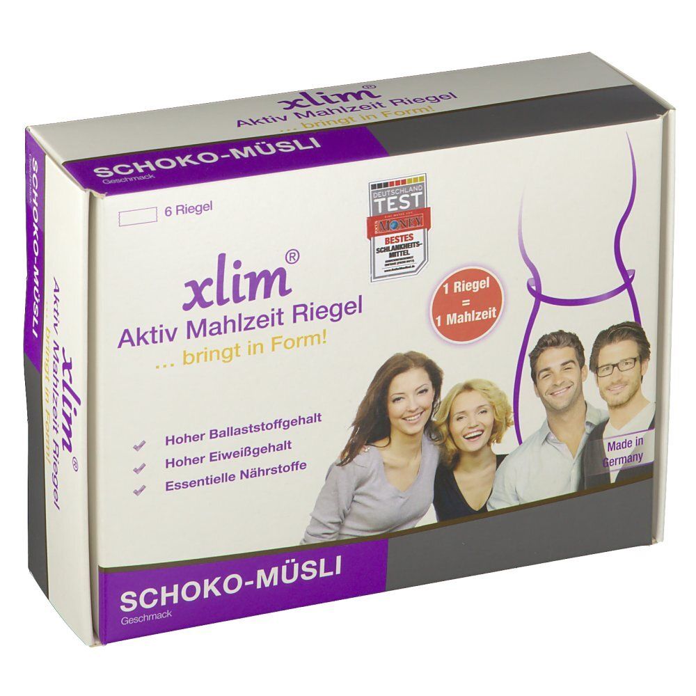 xlim® Aktiv Mahlzeit Riegel Schoko-Müsli