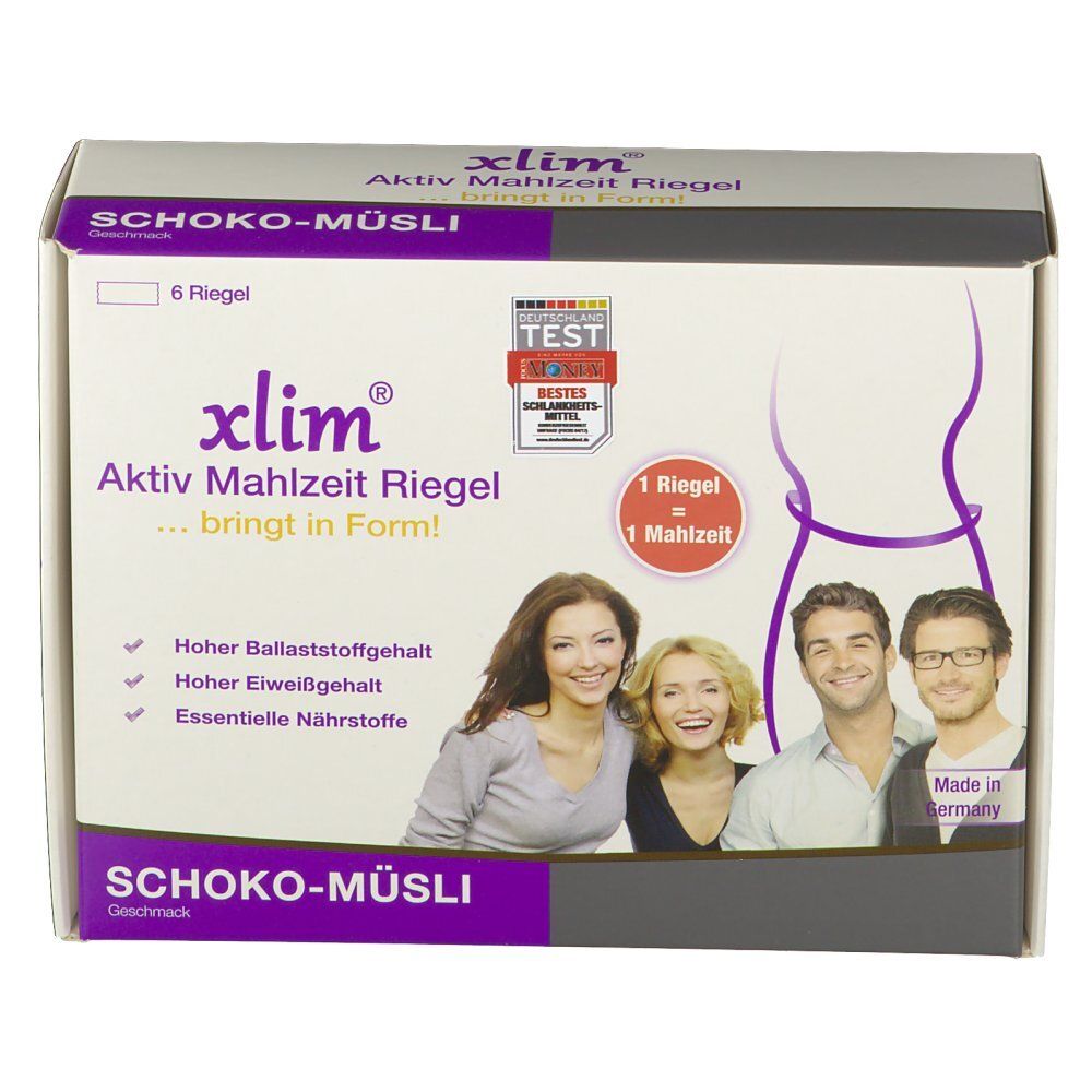 xlim® Aktiv Mahlzeit Riegel Schoko-Müsli