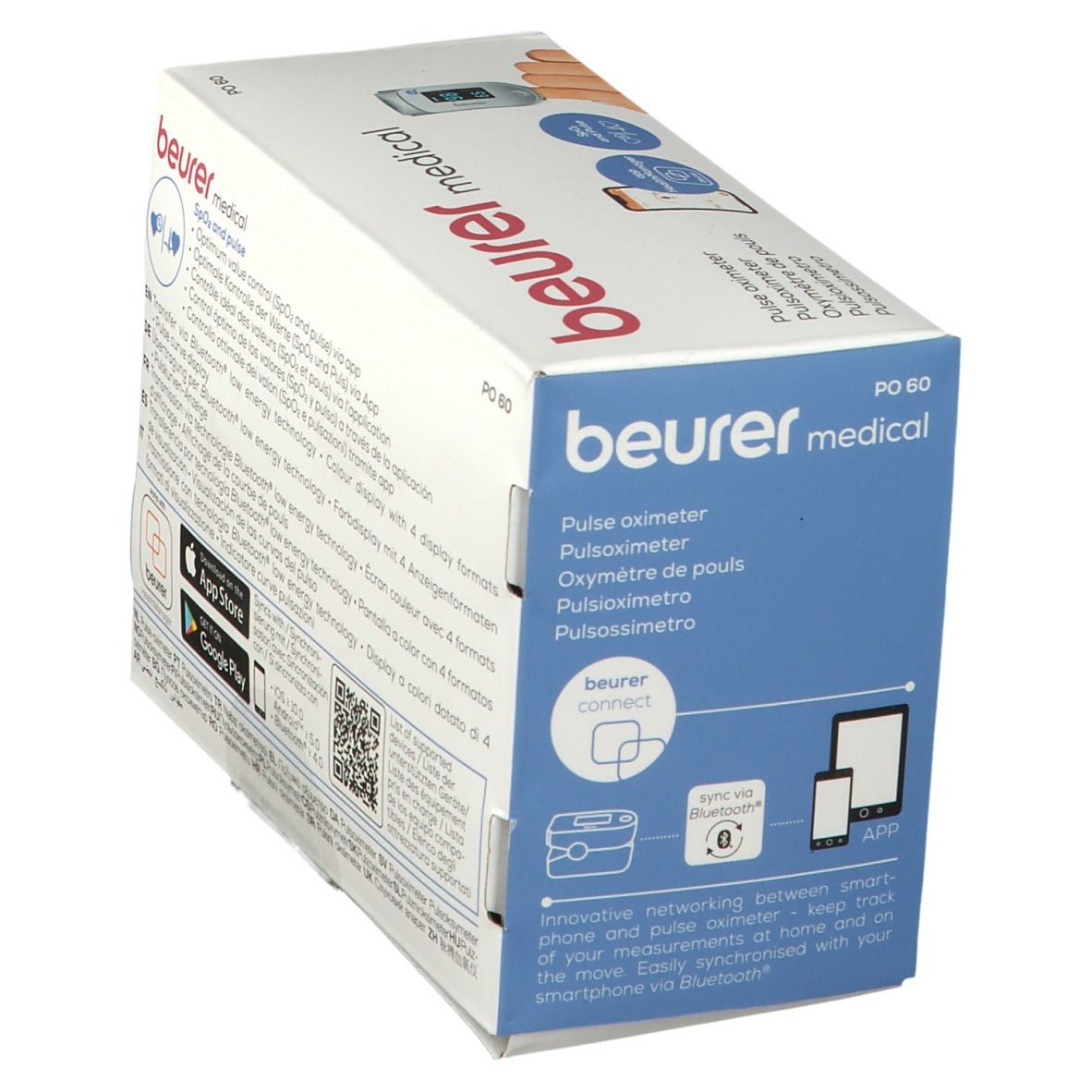 Beurer Pulsoximeter PO 60 mit Bluetooth