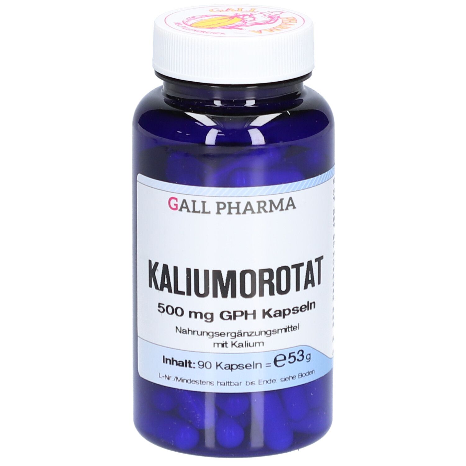 Hecht-Pharma Kaliumorotat 500 mg GPH Kapseln