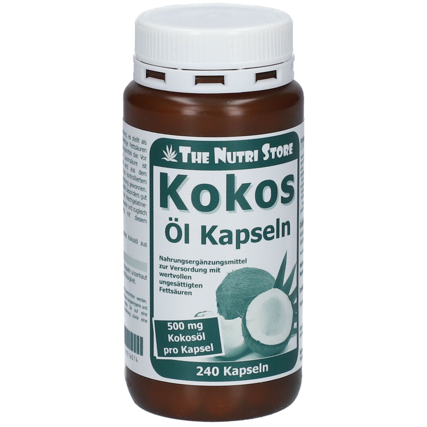 Kokosöl-Kapseln 500 mg