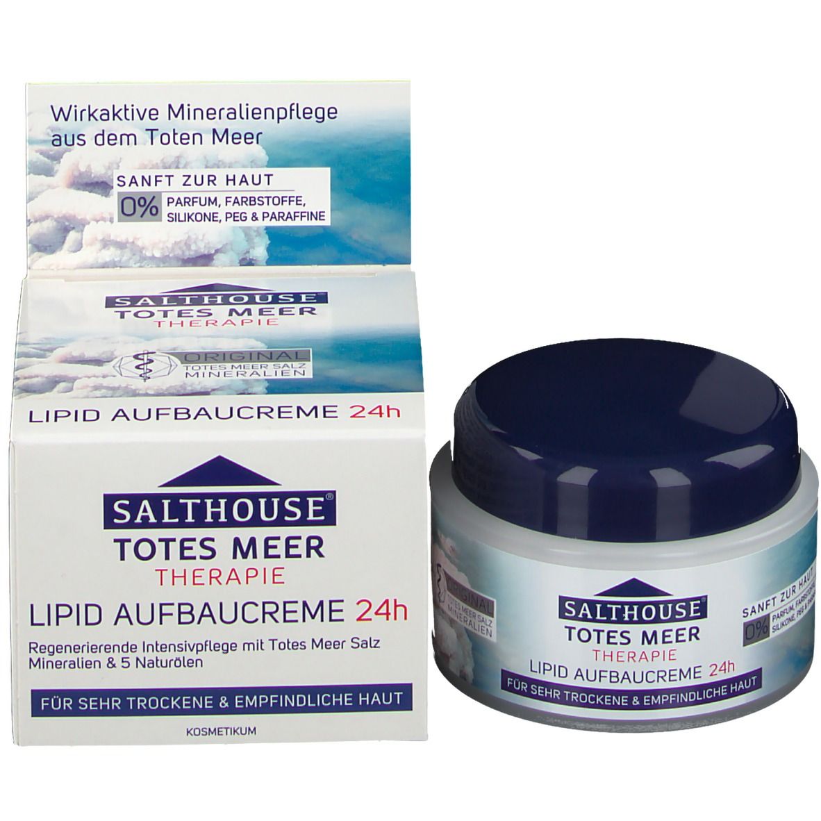 SALTHOUSE® Totes Meer Therapie Lipid Aufbaucreme 24 h