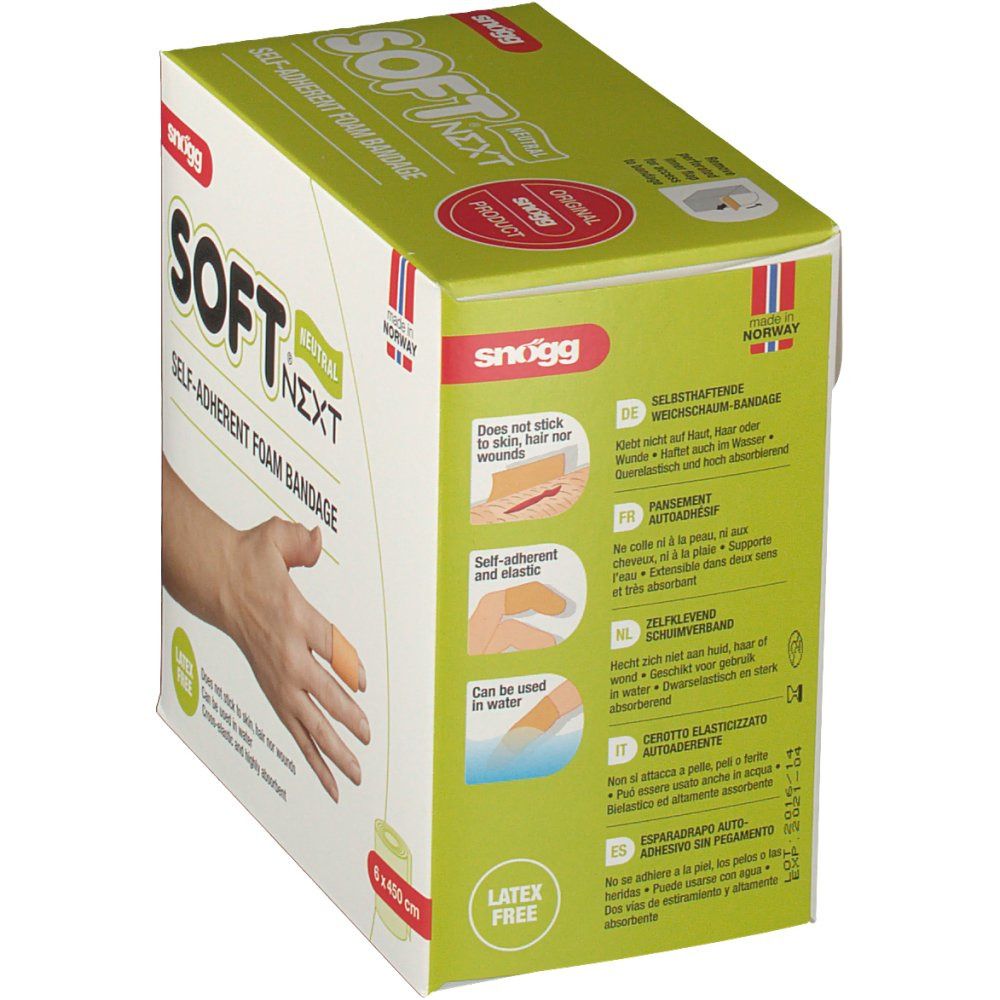 Snögg Soft® Next Pflaster 6 cm x 4,5 m neutral