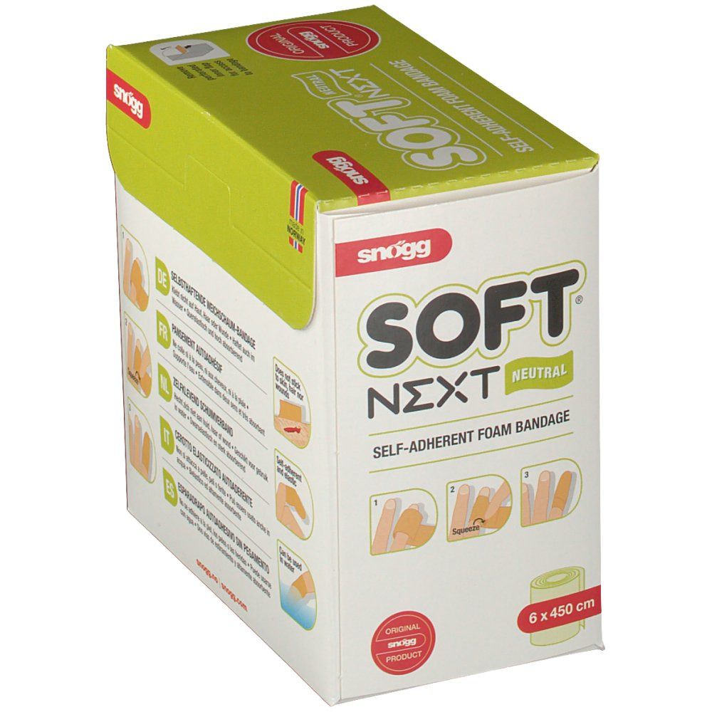 Snögg Soft® Next Pflaster 6 cm x 4,5 m neutral