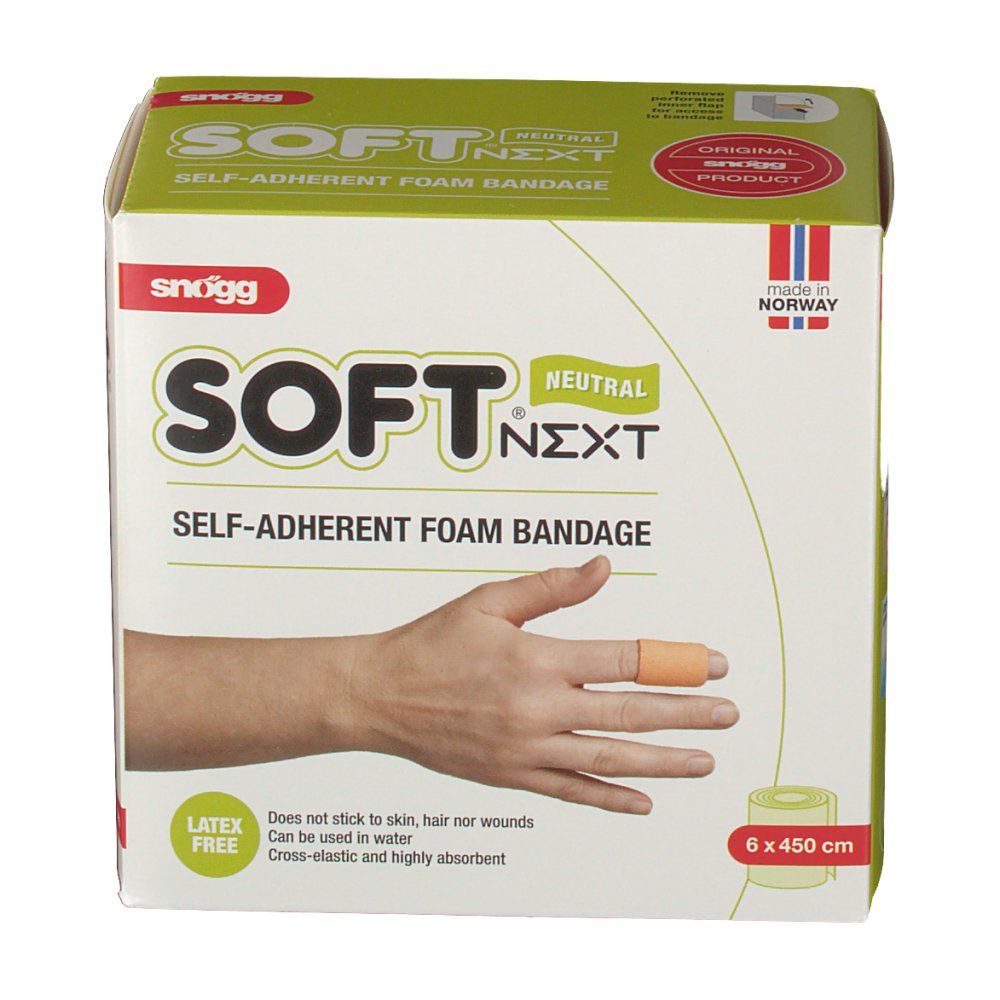 Snögg Soft® Next Pflaster 6 cm x 4,5 m neutral