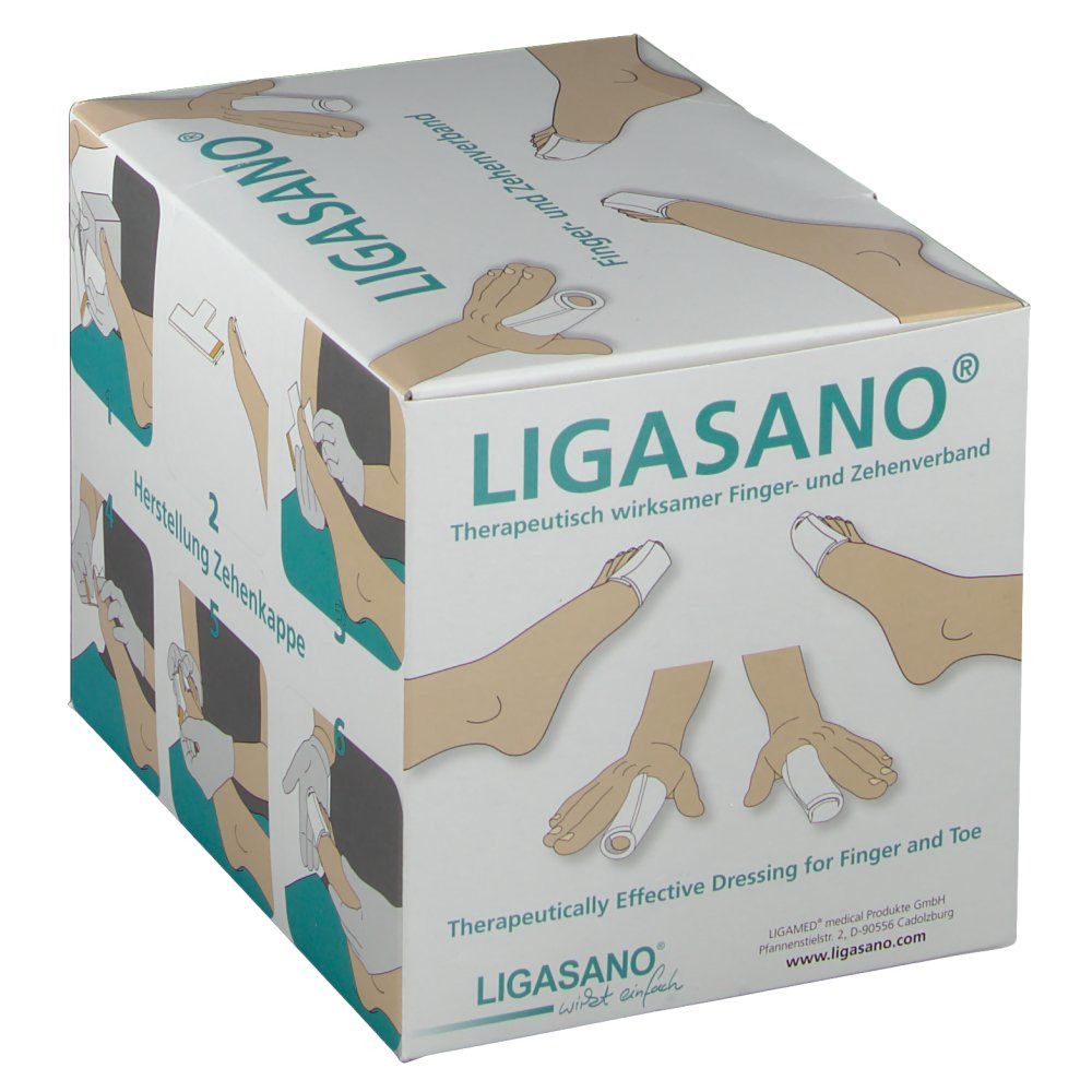 LIGASANO® weiß Finger- und Zehenverband