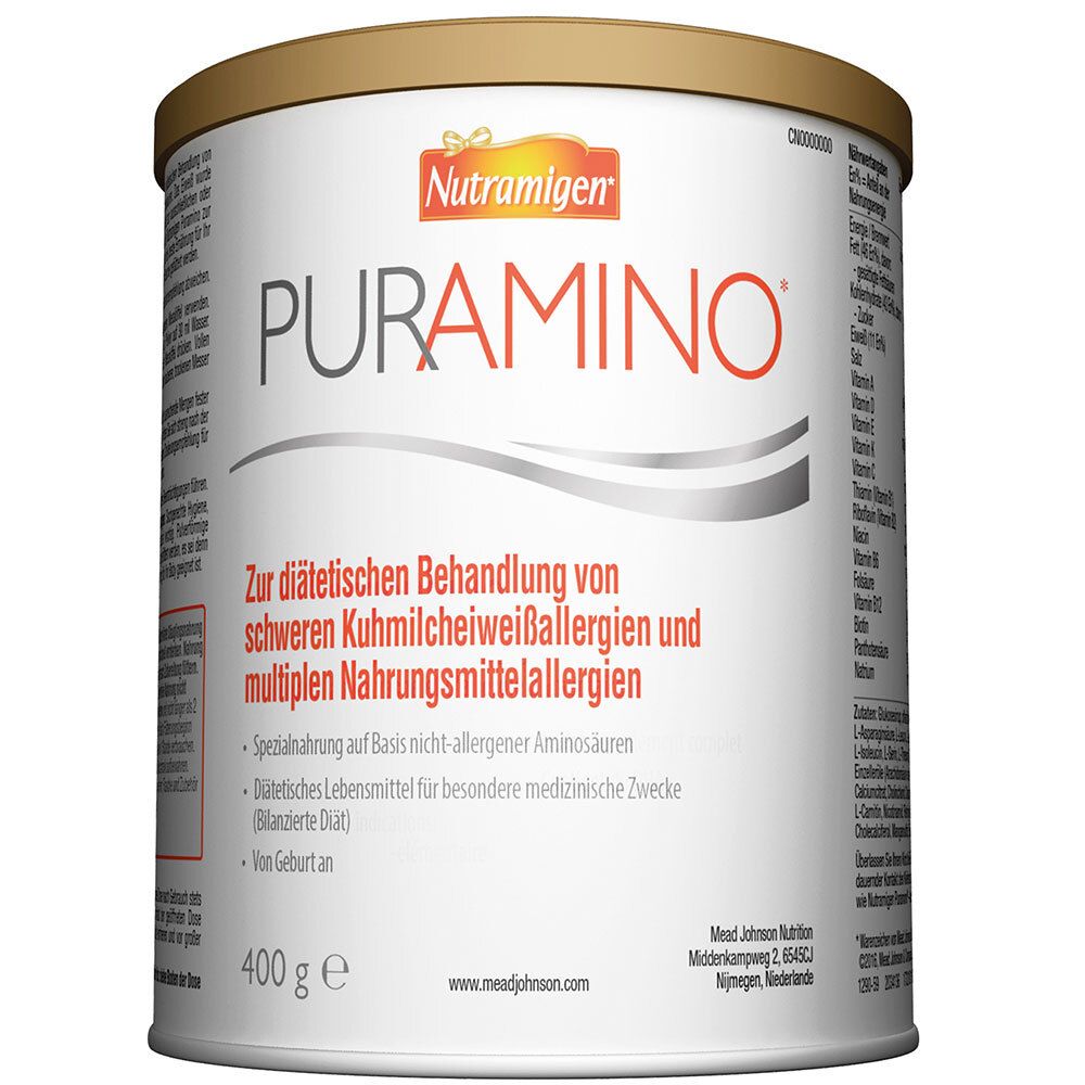 Nutramigen Puramino Spezialnahrung von Geburt an