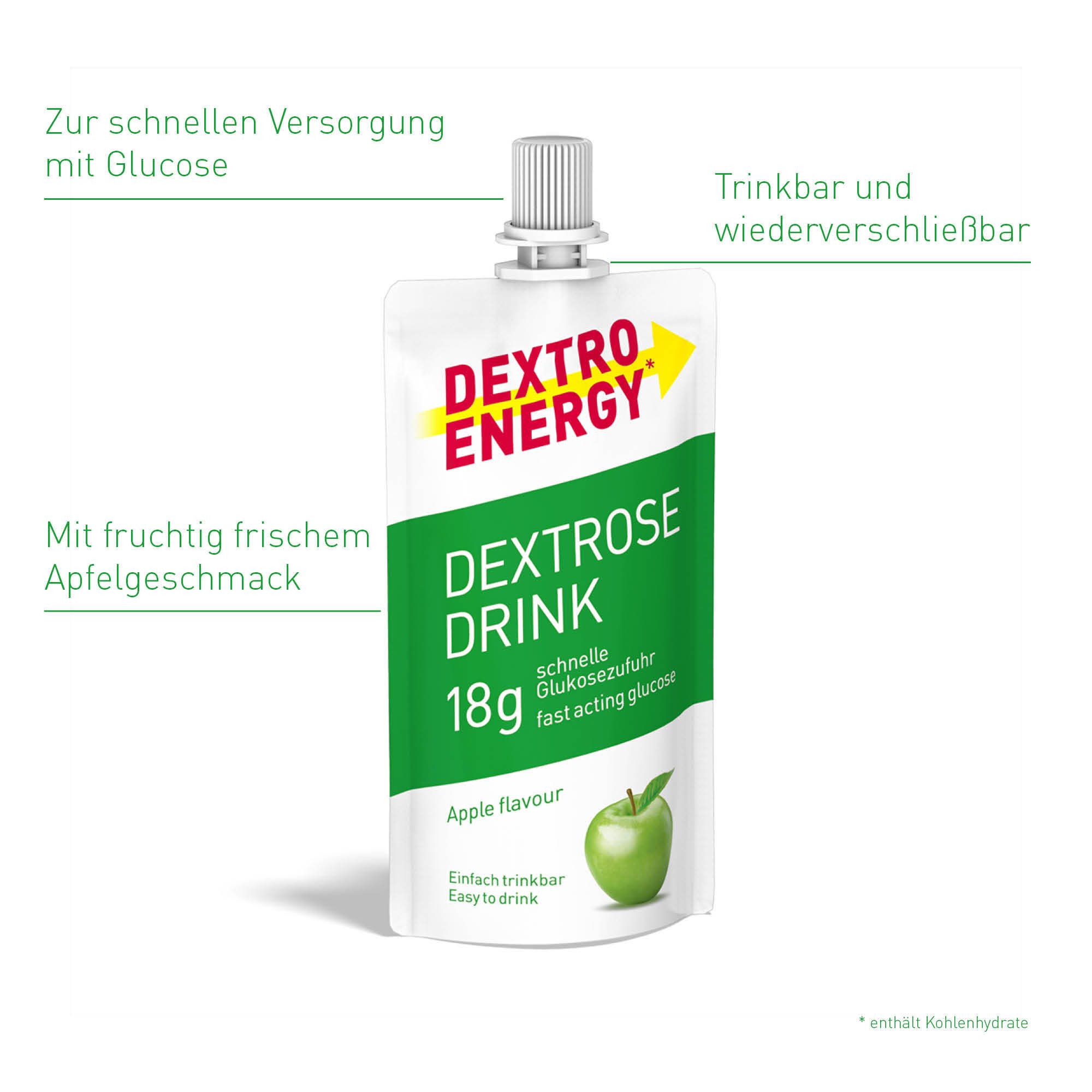 Dextro Energy Apfel Dextrose Drink