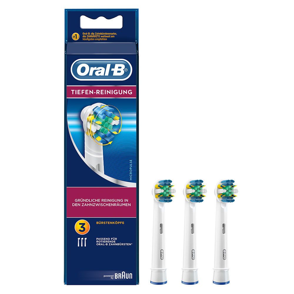 Oral-B® Aufsteckbürsten Tiefen-Reinigung 3er