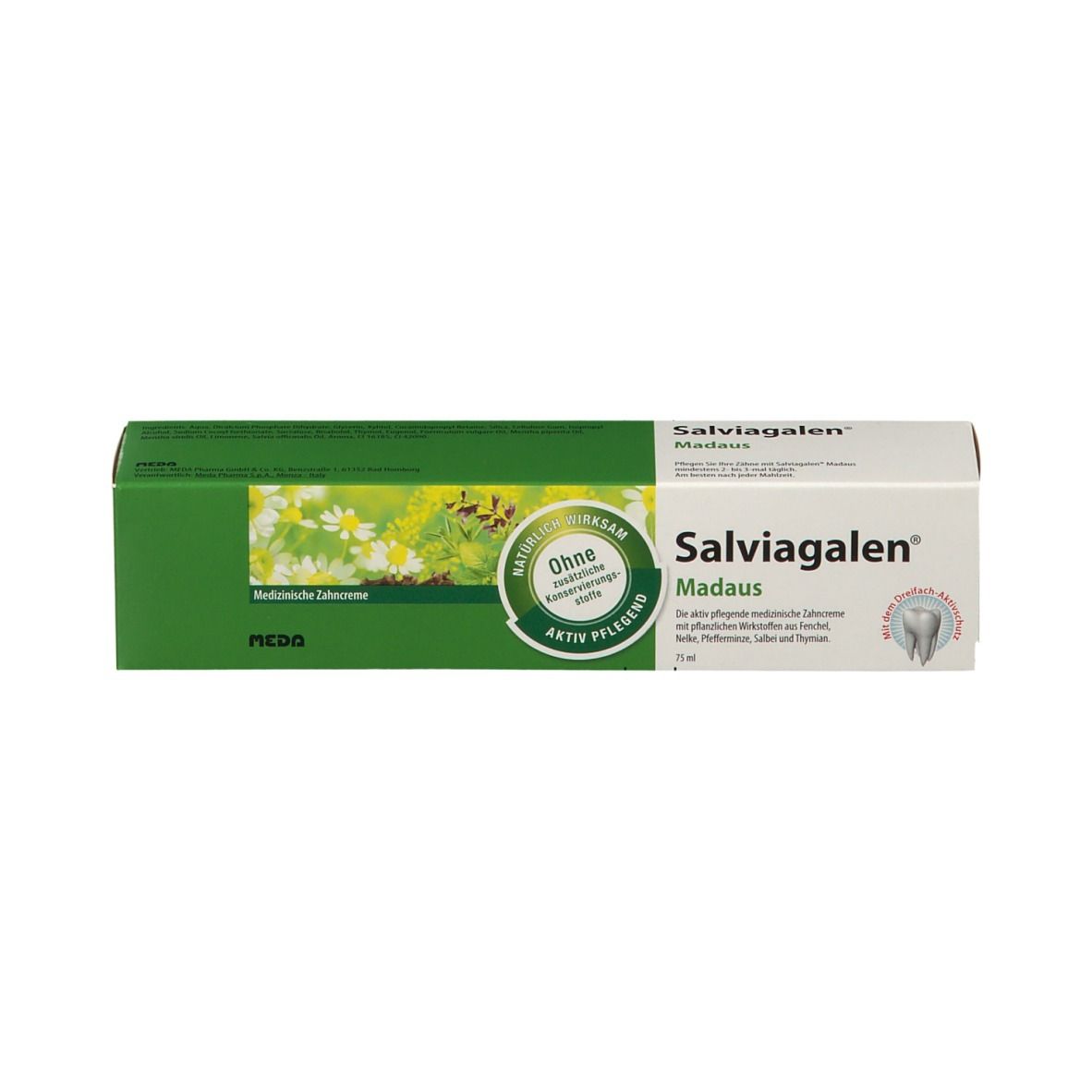 Salviagalen Madaus - Medizinische Zahnpasta ohne Fluorid