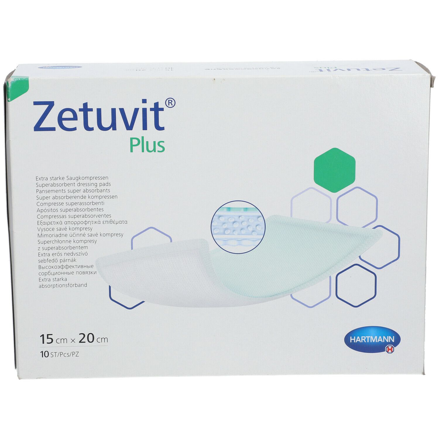 Zetuvit® Plus steril 15 x 20 cm