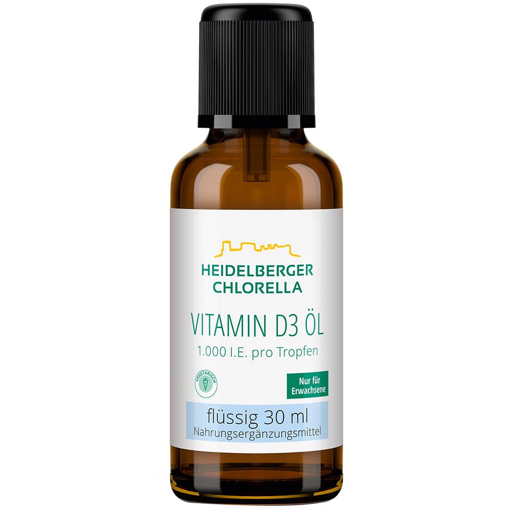 Heidelberger Chlorella® Vitamin D3 Öl
