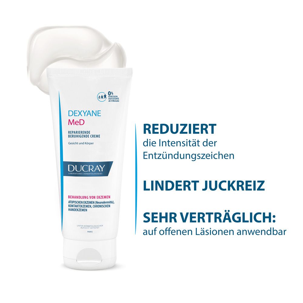 DUCRAY DEXYANE MeD - Reparierende, beruhigende Creme bei Ekzemen