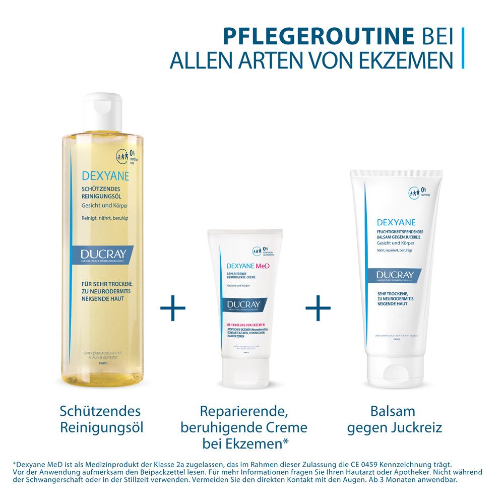 DUCRAY DEXYANE MeD - Reparierende, beruhigende Creme bei Ekzemen