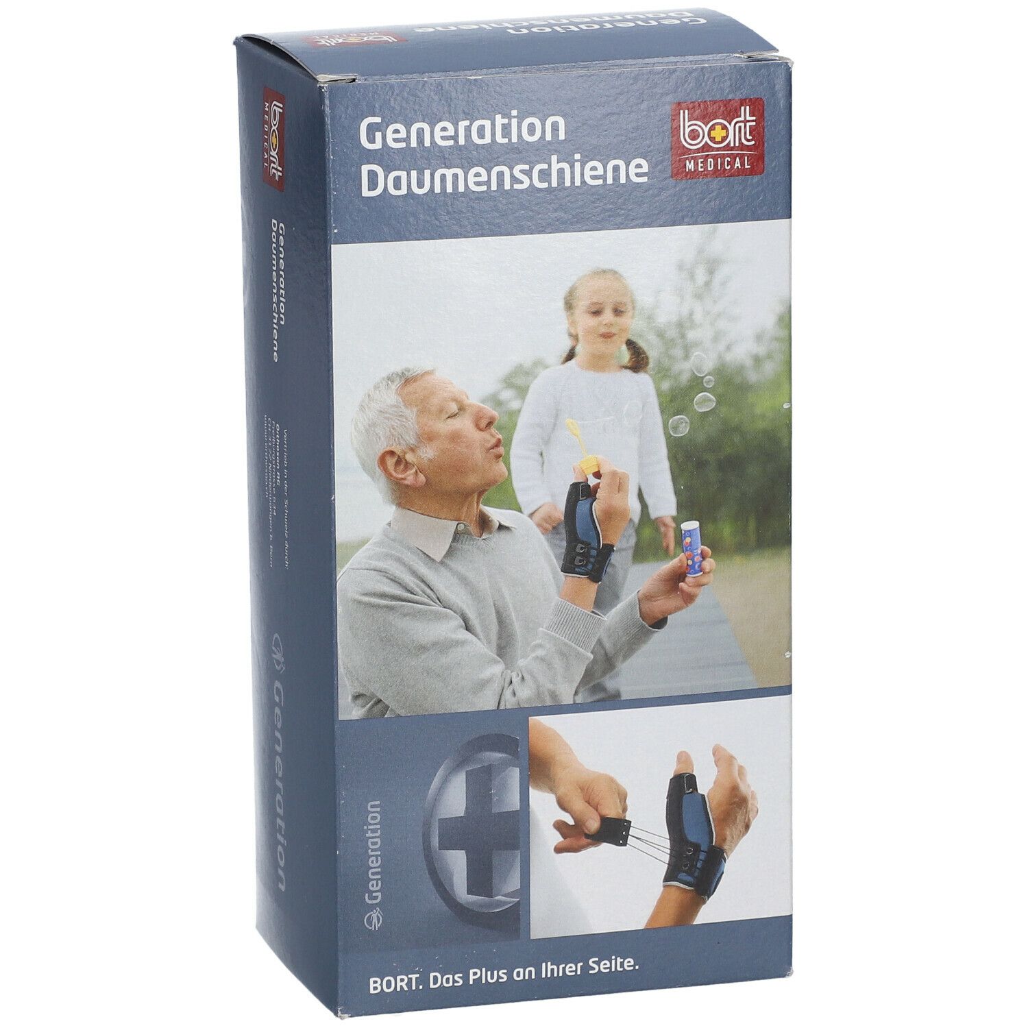 BORT Generation Daumenschiene links Gr. M blau